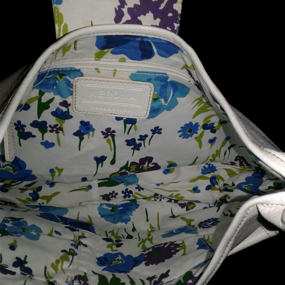 White handbag